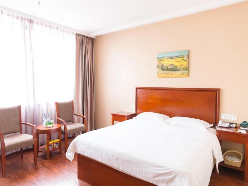 Greentree Inn Jiangsu Suzhou Kunshan High Speed Rail Station Hengshan Road Express Hotel Eksteriør billede