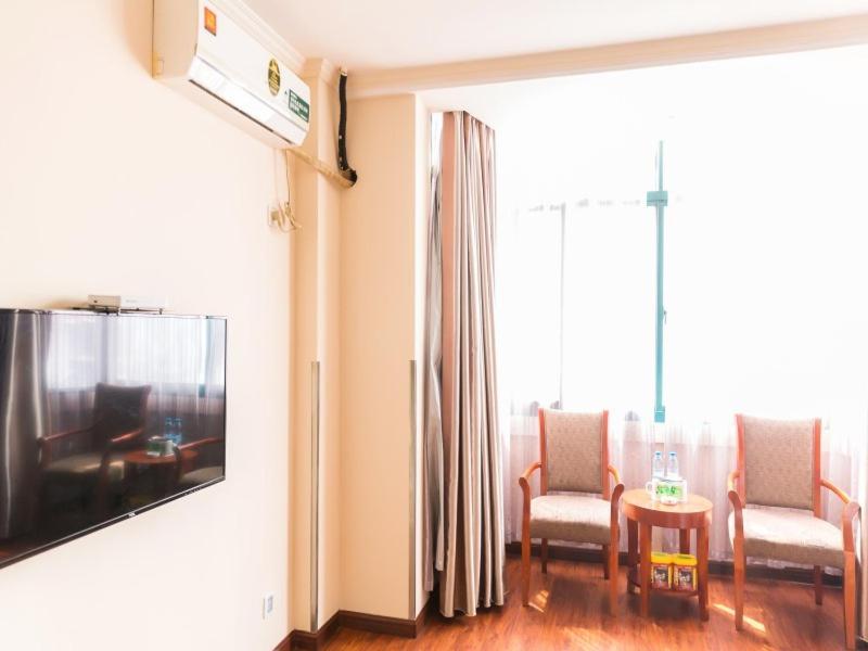 Greentree Inn Jiangsu Suzhou Kunshan High Speed Rail Station Hengshan Road Express Hotel Eksteriør billede